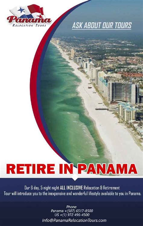 Panama relocation tours - We offer 6 Day All-Inclusive Tours of Panama for those who are considering relocating to Panama. You will see many different areas in Panama, learn about Vi...